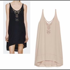 Wilfred Lazare black silk dress, size small